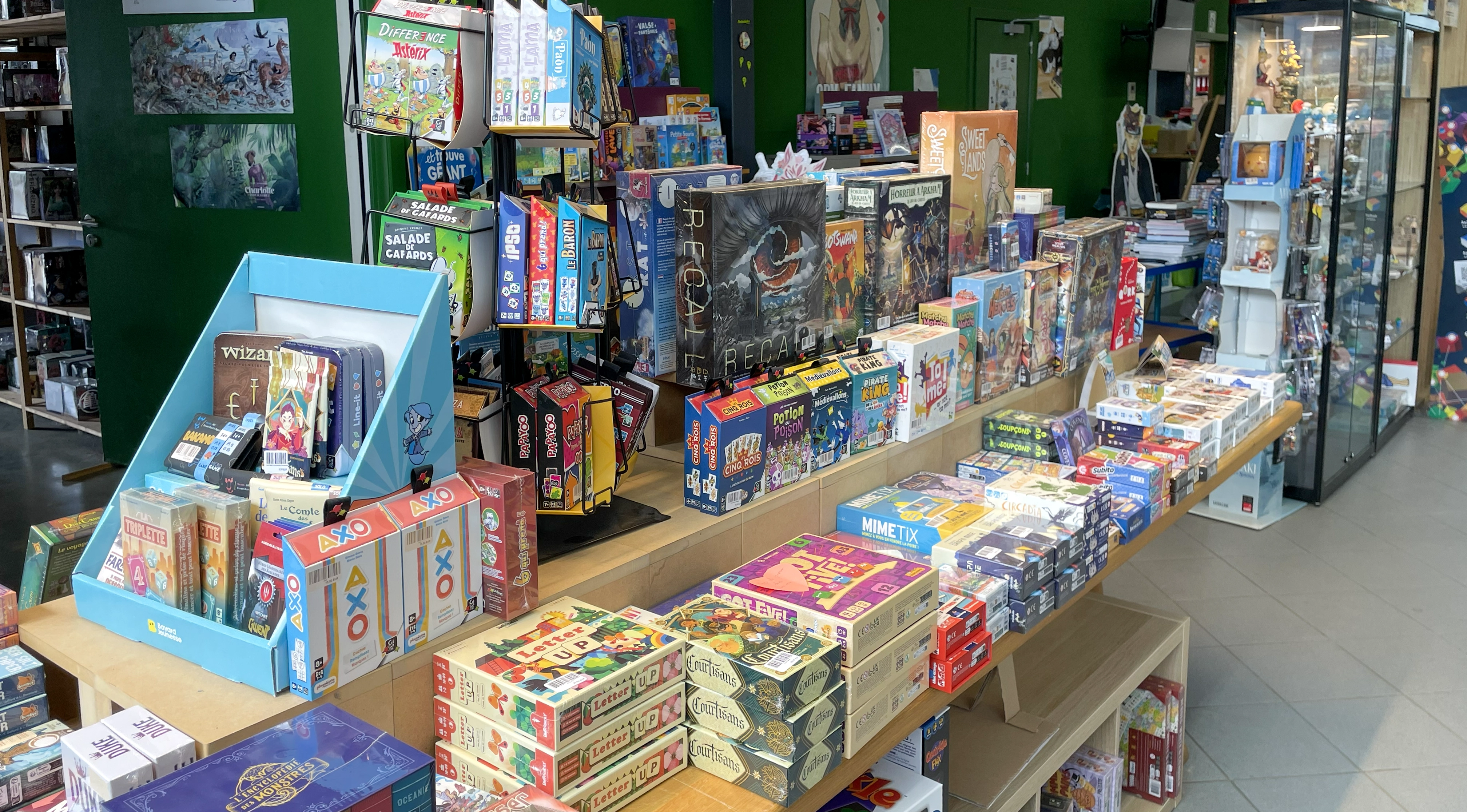 Tables de nouveautés de jeux de société
